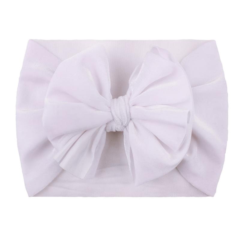 Velvet Bow Headband for Newborn Baby Girls