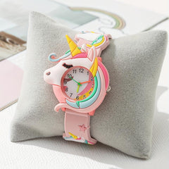 Cartoon Unicorn Watch Holiday Gift for Girls