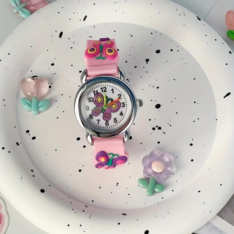 Kid's Butterfly Style Unicorn Watch Girls Accessories