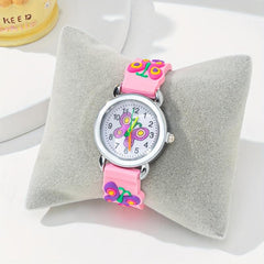 Kid's Butterfly Style Unicorn Watch Girls Accessories