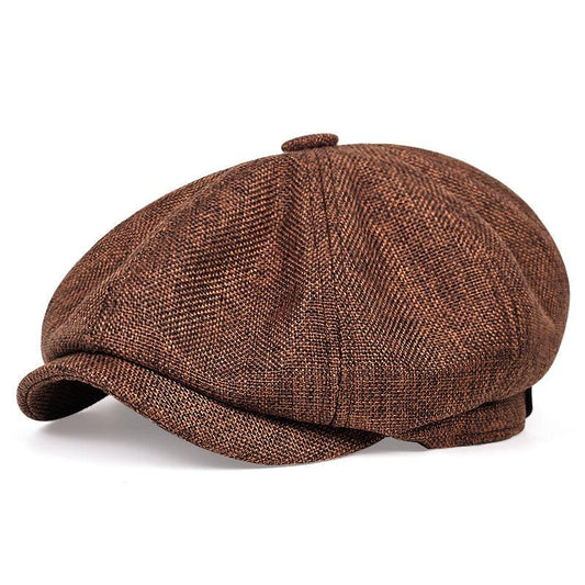Polyester Newsboy Cap for Men and Women