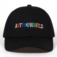 ASTROWORLD Embroidery Baseball Cap Hip hop Dad Hat Soft Top