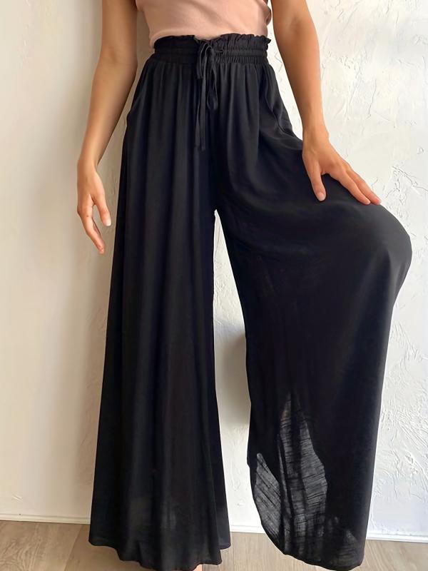 Wide Leg Pants Casual Loose Pants For Spring & Summer