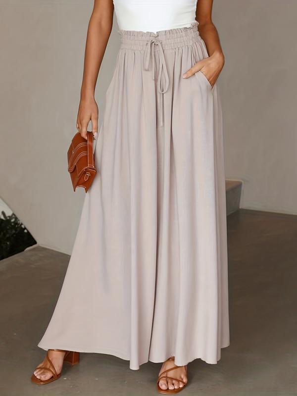 Wide Leg Pants Casual Loose Pants For Spring & Summer