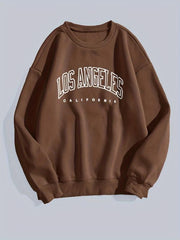 LA Print Crew Neck Sweatshirt