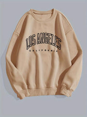 LA Print Crew Neck Sweatshirt