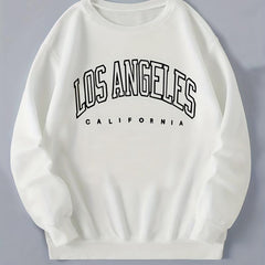 LA Print Crew Neck Sweatshirt