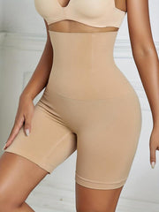 High Waist Shaping Boyshort Panties Tummy Control Women's Underwear