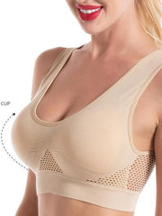 Women's Sports Bra Crop Top Fitness Gym Runing Sportswear