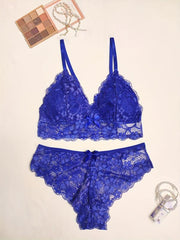 Floral Lace Lingerie Set Bra & Panty