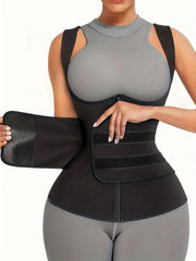 Zipper Corset Tank Top Waist Trainer Tummy Control Body Shaper