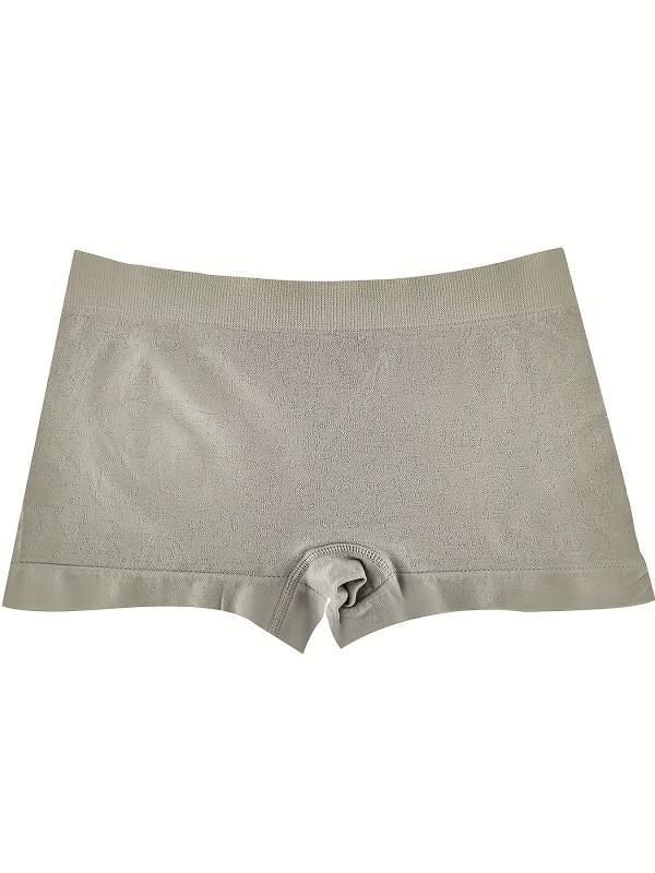 6pcs Jacquard Boyshort Panties Soft & Comfortable Seamless Panties