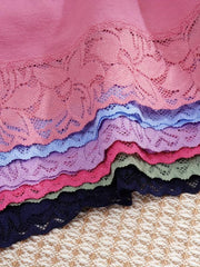 6pcs Floral Lace Briefs Comfy & Breathable Intimates Women's Lingerie
