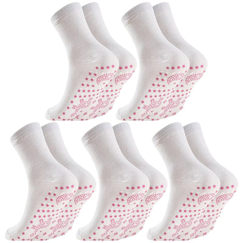 5 Pairs Self heating Socks For Women And Men Foot Massage Heated Socks