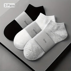 3 Pairs Comfy Ankle Socks Women's Stockings & Hosiery