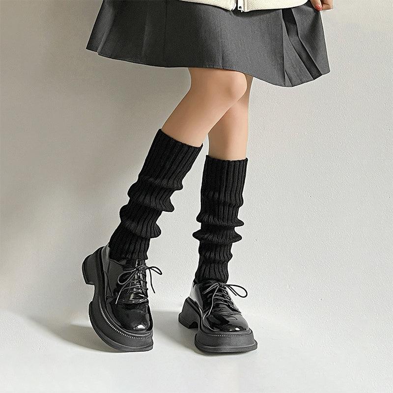 Stylish Knit Leg Warmers Women's Stockings & Hosiery