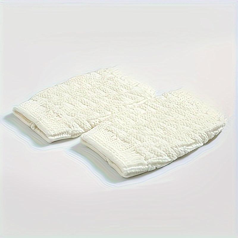 Geometric Pattern Leg Warmers Knitted Socks