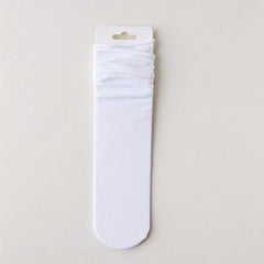 10 Pairs Mid Tube Solid Pile Socks Women's Stockings