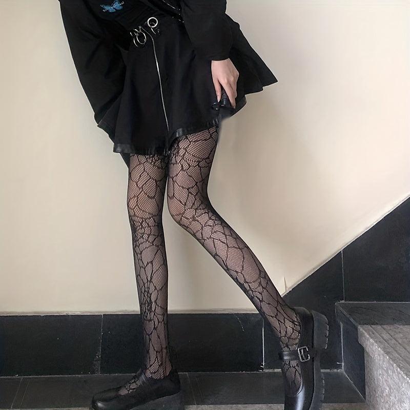 Fishnet Tights High Waist Pantyhose Stockings