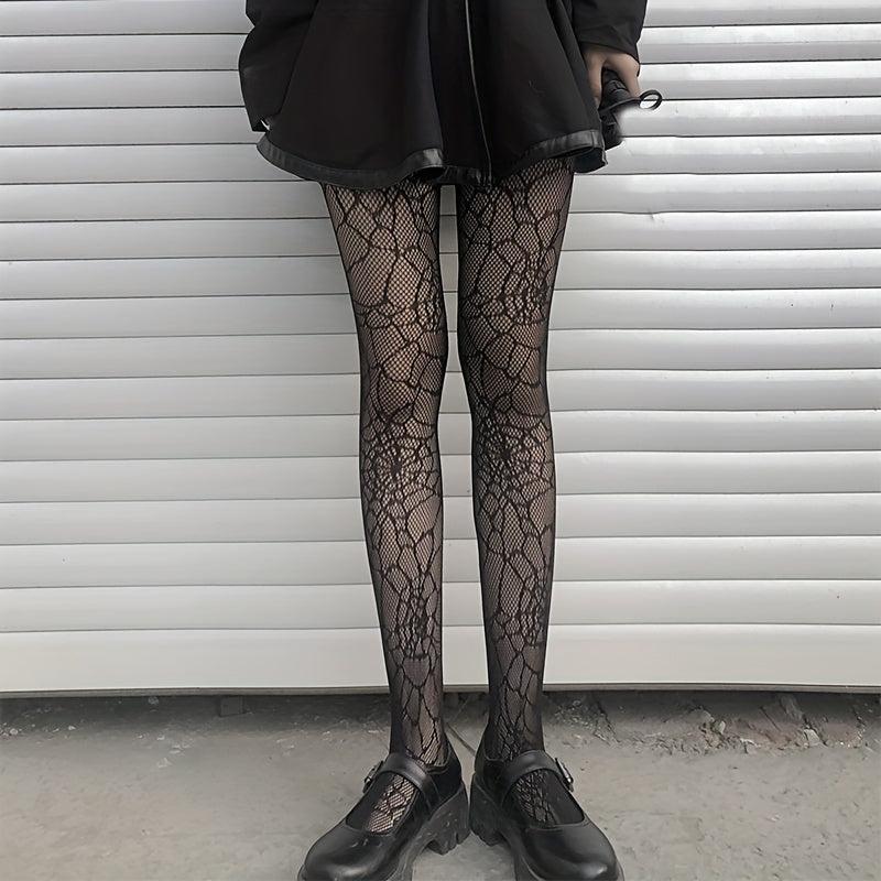 Fishnet Tights High Waist Pantyhose Stockings