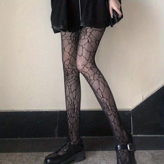 Fishnet Tights High Waist Pantyhose Stockings