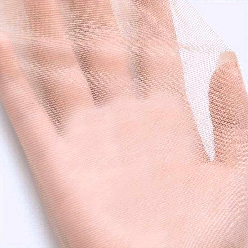 4 Pairs Striped Thigh High Stockings All-match Over The Knee Socks