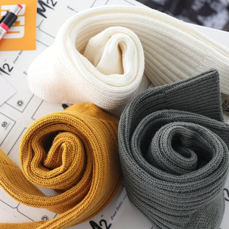 5 Pairs Solid Ankle Socks Lightweight Soft Low Cut Sports Women Stockings