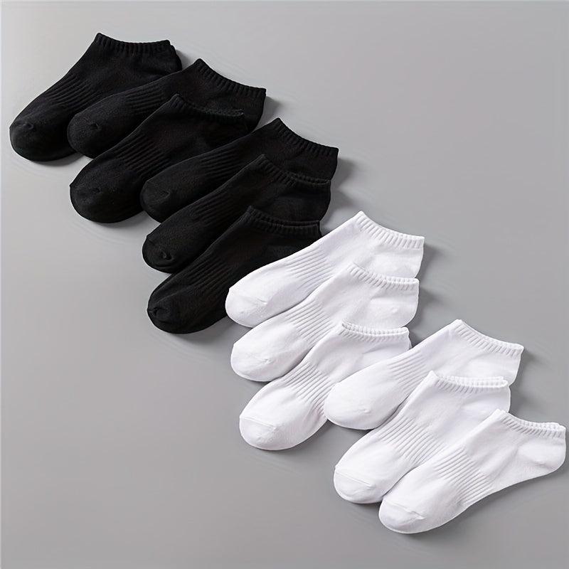 12 Pairs Comfy Breathable Ankle Socks Women's Stockings & Hosiery