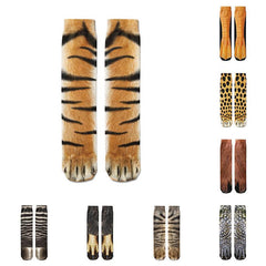 Cotton Animal Print Ankle Socks for Women & Men