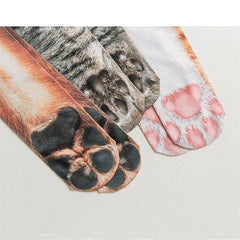 Cotton Animal Print Ankle Socks for Women & Men