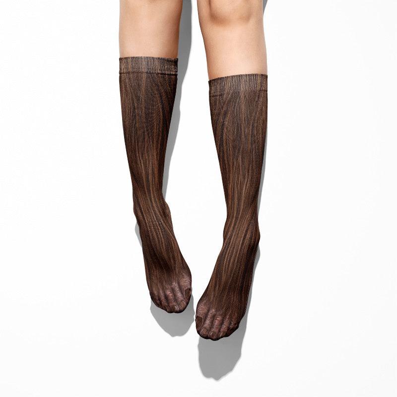 Cotton Animal Print Ankle Socks for Women & Men