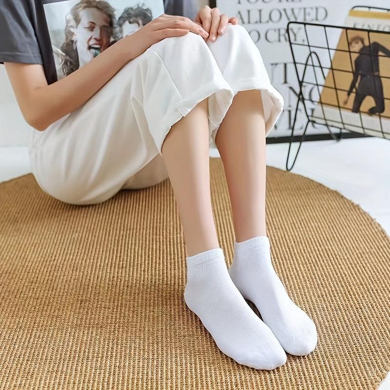 10 Pairs Soft & Lightweight Ankle Socks Women's Stockings