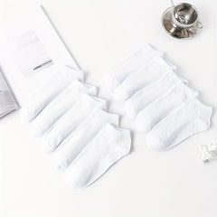 10 Pairs Soft & Lightweight Ankle Socks Women's Stockings