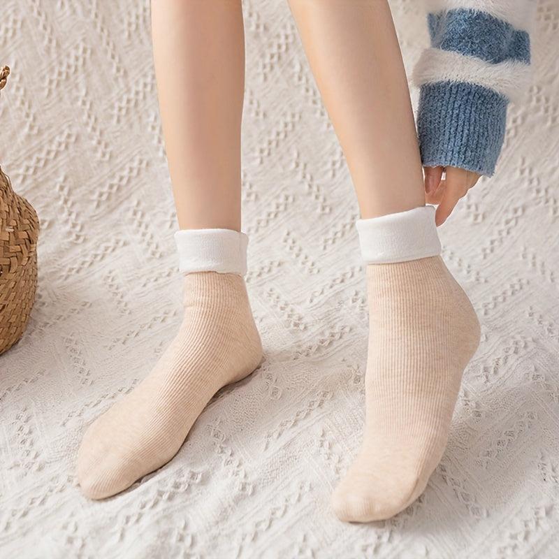 Warm Fuzzy Socks Women's Mid Tube Stockings