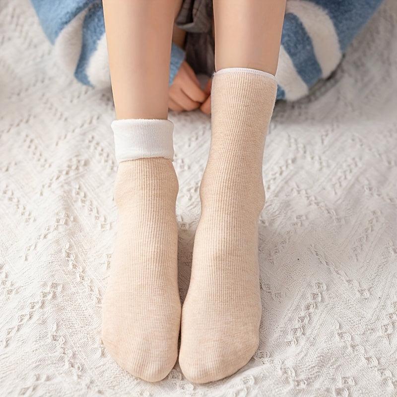 Warm Fuzzy Socks Women's Mid Tube Stockings