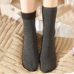 Warm Fuzzy Socks Women's Mid Tube Stockings