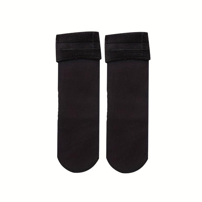 Warm Fuzzy Socks Women's Mid Tube Stockings