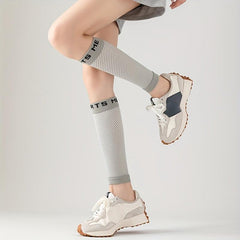 2 Pairs Toeless Compression Socks Women's Knee High Stockings