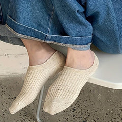 7 Pairs Colorful Polka Dot Ankle Socks Soft Lightweight Women's Stockings