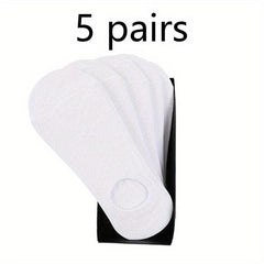10 Pairs Lightweight Ankle Socks for Women Solid Soft Stockings & Hosiery