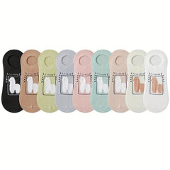 9 Pairs Lamb Pattern Low Cut Ankle Socks Women's Stockings