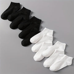 12 Pairs Soft Low Cut Ankle Socks Women's Stockings & Hosiery