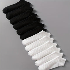 12 Pairs Soft Low Cut Ankle Socks Women's Stockings & Hosiery