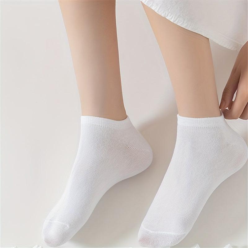20 Pairs Low Cut Ankle Socks Women's Stockings & Hosiery