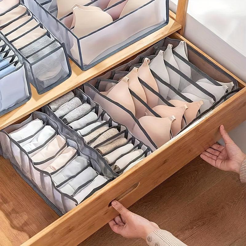 Underwear Storage Boxes Divider Drawer Underwear Organiser
