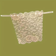 Floral Lace Chest Cover Anti-Peep Shield Pads