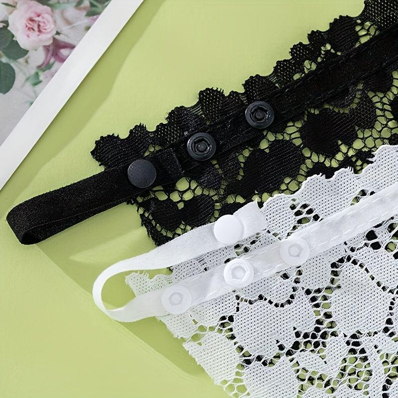 Floral Lace Chest Cover Anti-Peep Shield Pads