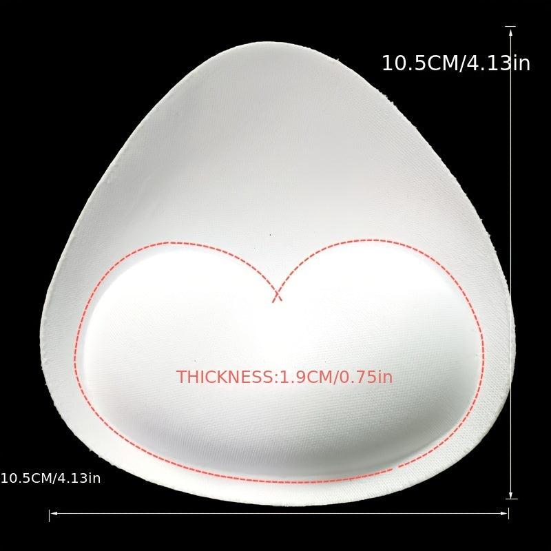 3 Pairs Reusable Bra Insert Pads Anti-Convex Enhancer Women's Lingerie