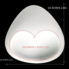 3 Pairs Reusable Bra Insert Pads Anti-Convex Enhancer Women's Lingerie