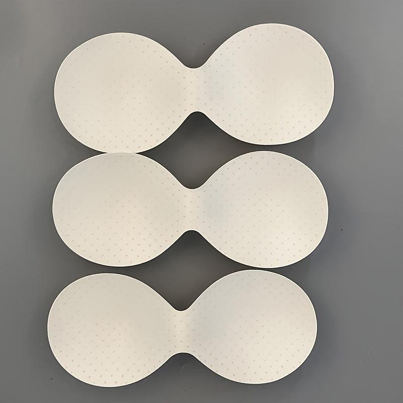 3pcs Sponge Bra Insert Pads Anti-convex Chest Enhancer Women's Lingerie